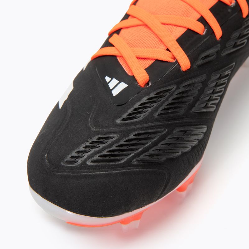 Încălțăminte de fotbal pentru bărbați  adidas Predator Pro FG core black/cloud white/solar red 7