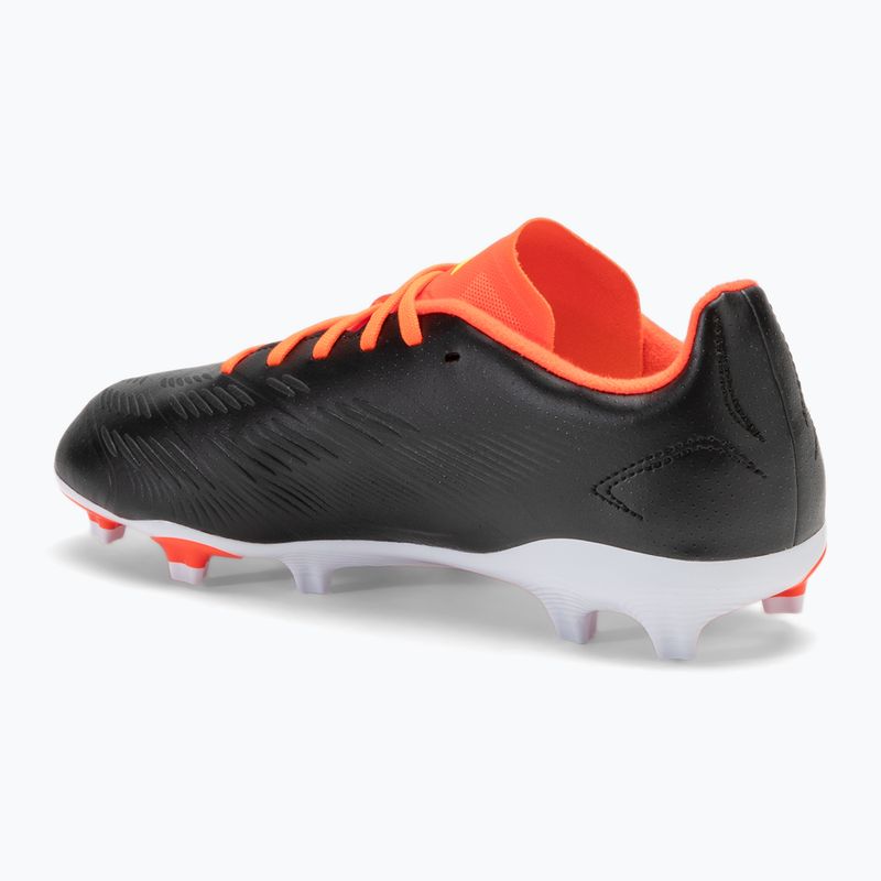 Încălțăminte de fotbal pentru copii adidas Predator League FG core black/cloud white/solar red