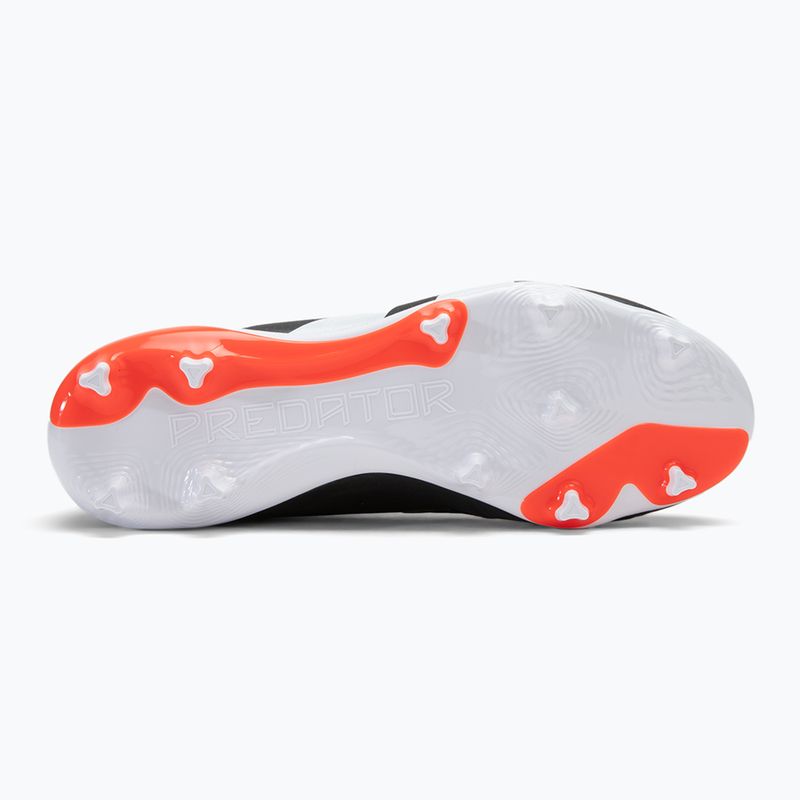 Încălțăminte de fotbal pentru copii adidas Predator League FG core black/cloud white/solar red