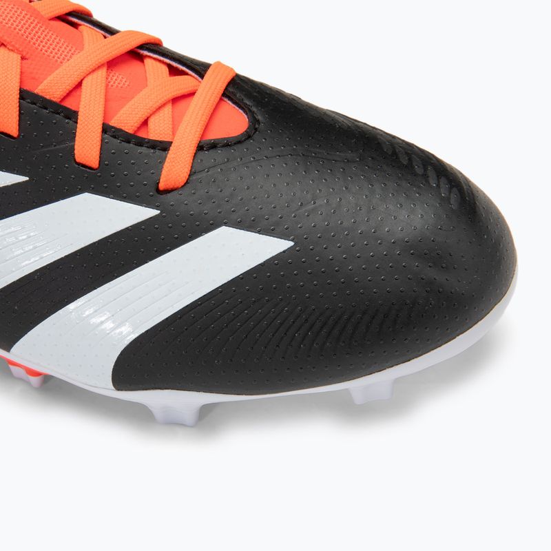Încălțăminte de fotbal pentru copii adidas Predator League FG core black/cloud white/solar red