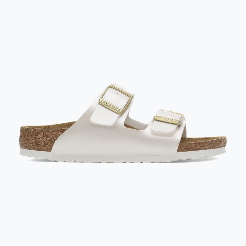 Papuci pentru copii BIRKENSTOCK Arizona Birko-Flor Narrow electric metallic pearl 2