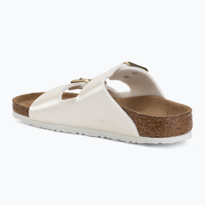 Papuci pentru copii BIRKENSTOCK Arizona Birko-Flor Narrow electric metallic pearl 3