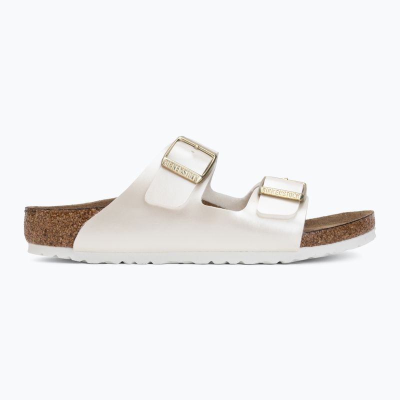 Papuci pentru copii BIRKENSTOCK Arizona Birko-Flor Narrow electric metallic pearl 2