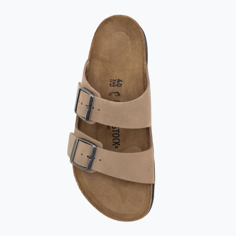 Șlapi BIRKENSTOCK Arizona Crosstown Regular tabacco brown 6