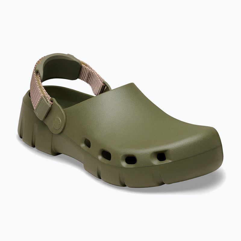Șlapi BIRKENSTOCK Birki Flow TEX EVA Regular khaki/gray taupe 9