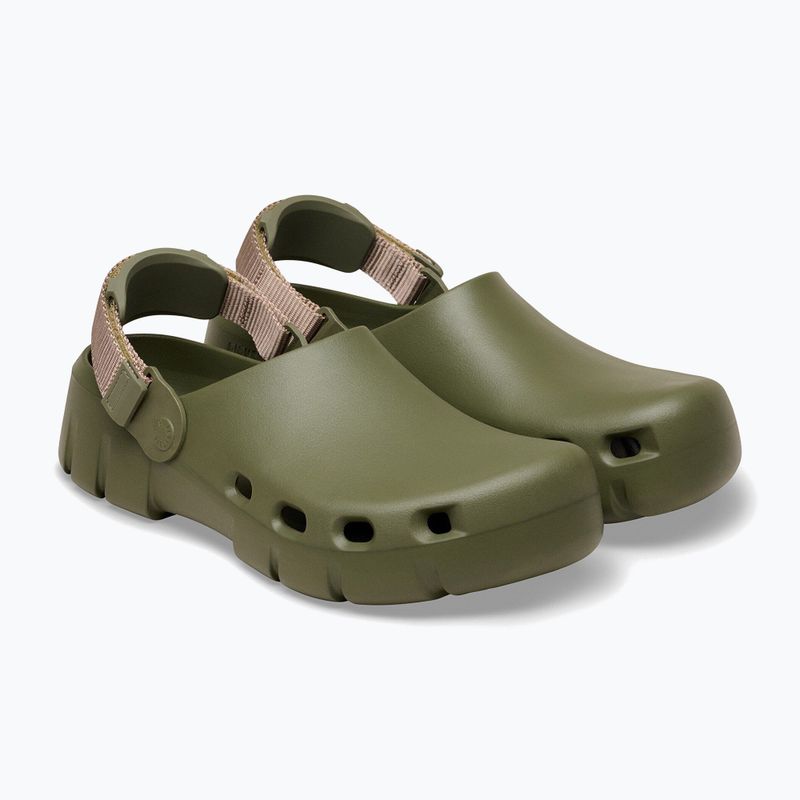 Șlapi BIRKENSTOCK Birki Flow TEX EVA Regular khaki/gray taupe 12
