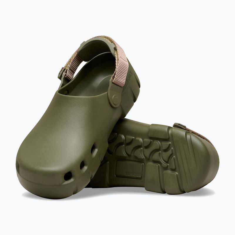 Șlapi BIRKENSTOCK Birki Flow TEX EVA Regular khaki/gray taupe 14