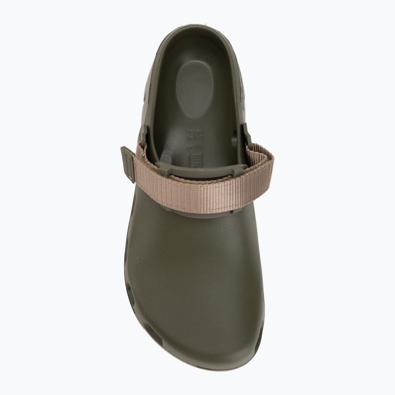 Șlapi BIRKENSTOCK Birki Flow TEX EVA Regular khaki/gray taupe 6