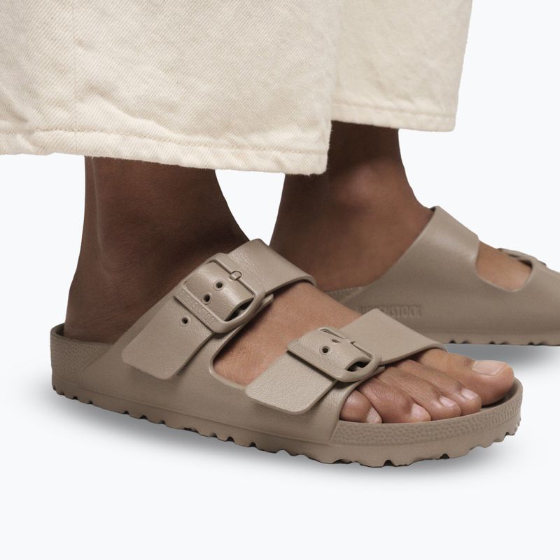 Papuci BIRKENSTOCK Arizona EVA Narrow gray taupe 8
