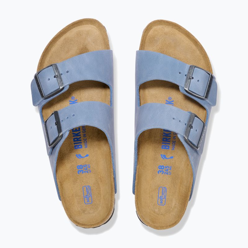 Papuci BIRKENSTOCK Arizona Soft Footbed Oiled Leather Narrow 3