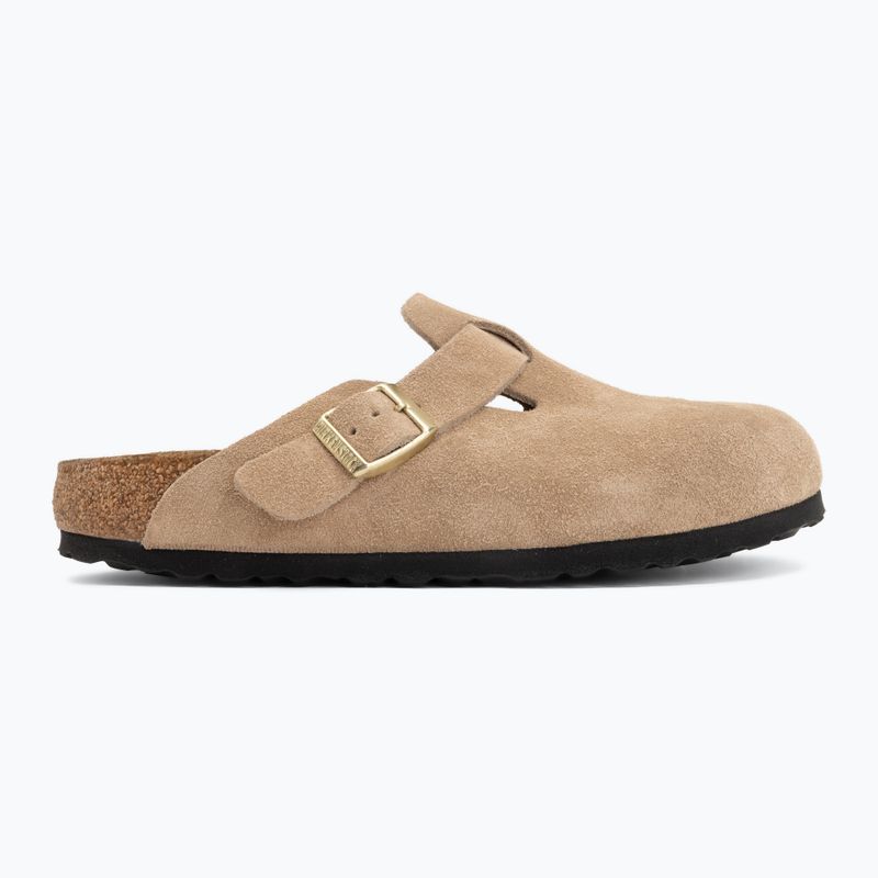 Șlapi BIRKENSTOCK Boston Suede Leather sandcastle 2