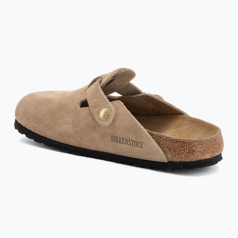 Șlapi BIRKENSTOCK Boston Suede Leather sandcastle 3