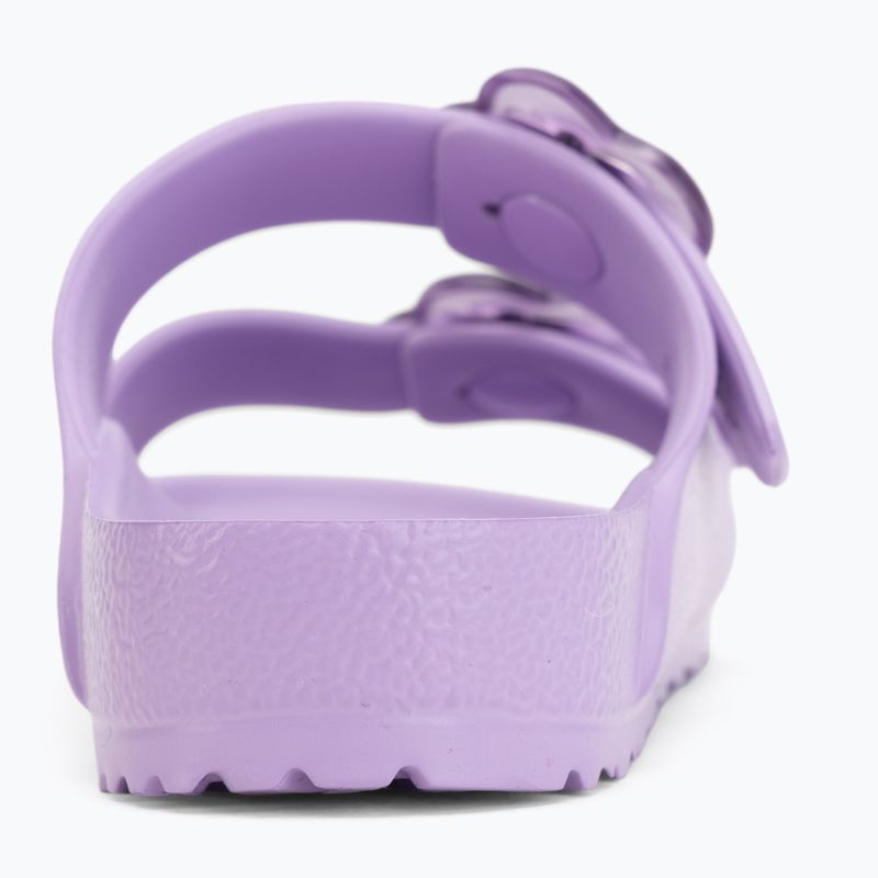 Șlapi pentru copii BIRKENSTOCK Arizona Flower EVA Narrow crocus 6