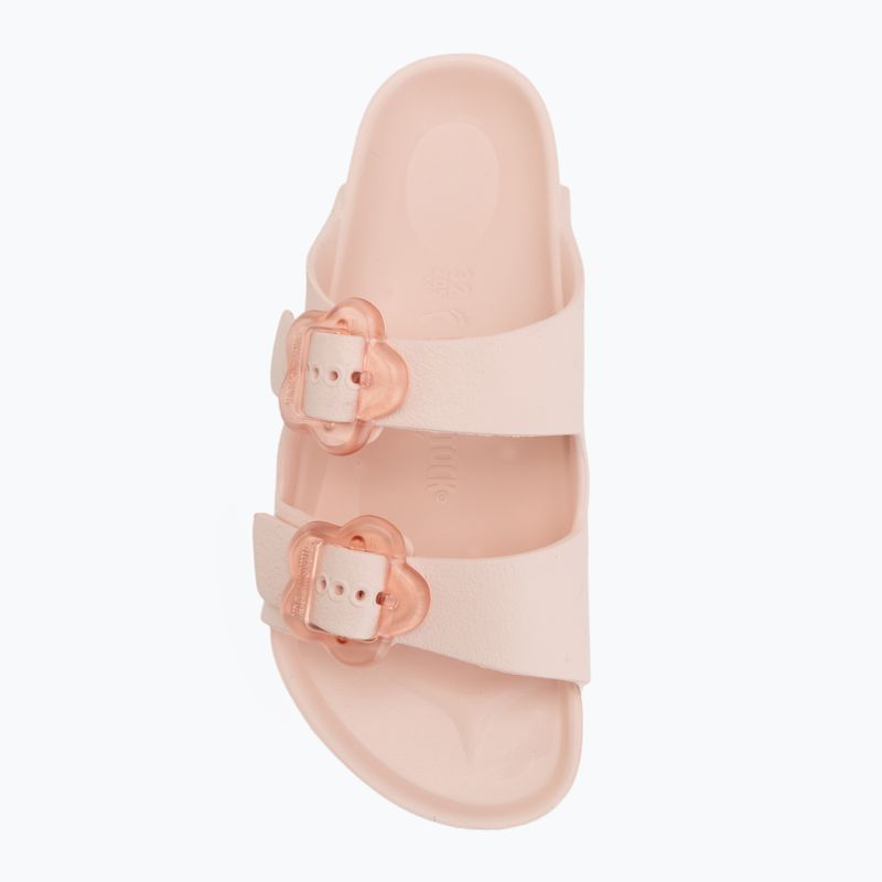 Șlapi pentru copii BIRKENSTOCK Arizona Flower EVA Narrow light pink 5