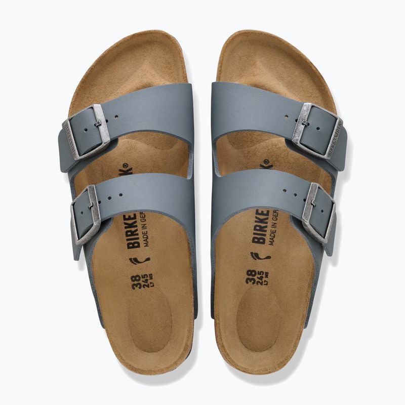 Papuci BIRKENSTOCK Arizona Birko-Flor Narrow basalt gray 4