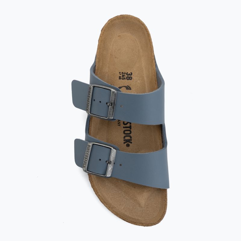 Papuci BIRKENSTOCK Arizona Birko-Flor Narrow basalt gray 5