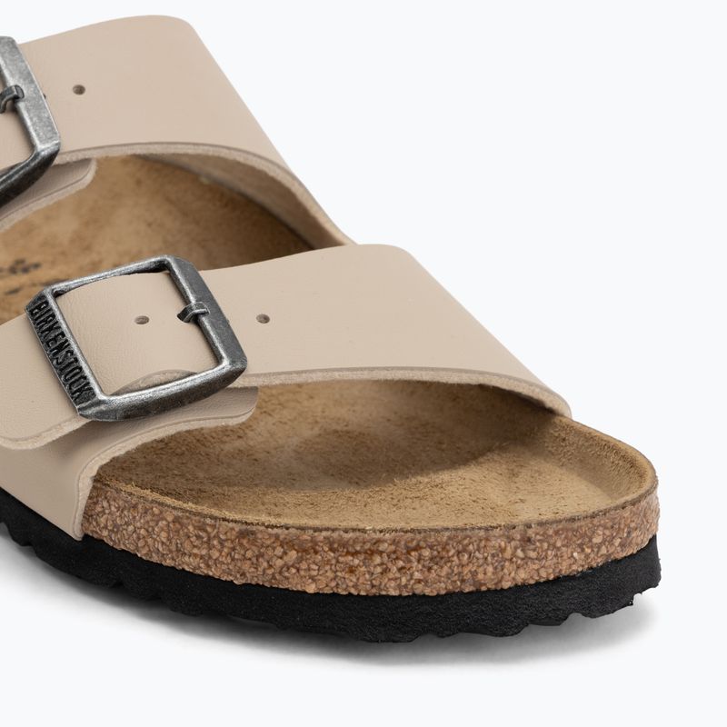 Papuci BIRKENSTOCK Arizona Birko-Flor Narrow sandcastle 7