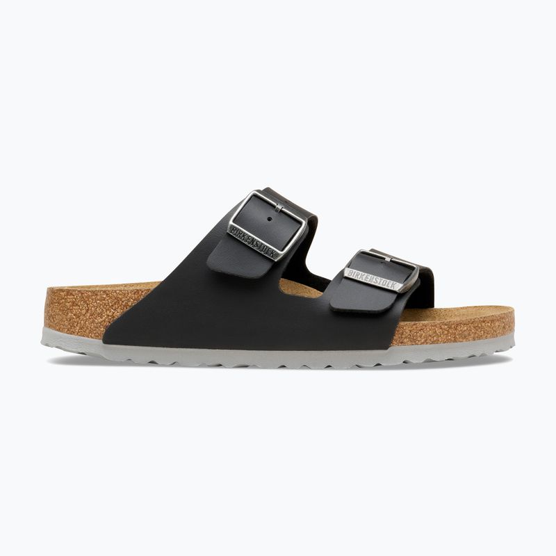 Șlapi BIRKENSTOCK Arizona Birko-Flor black/light gray 2