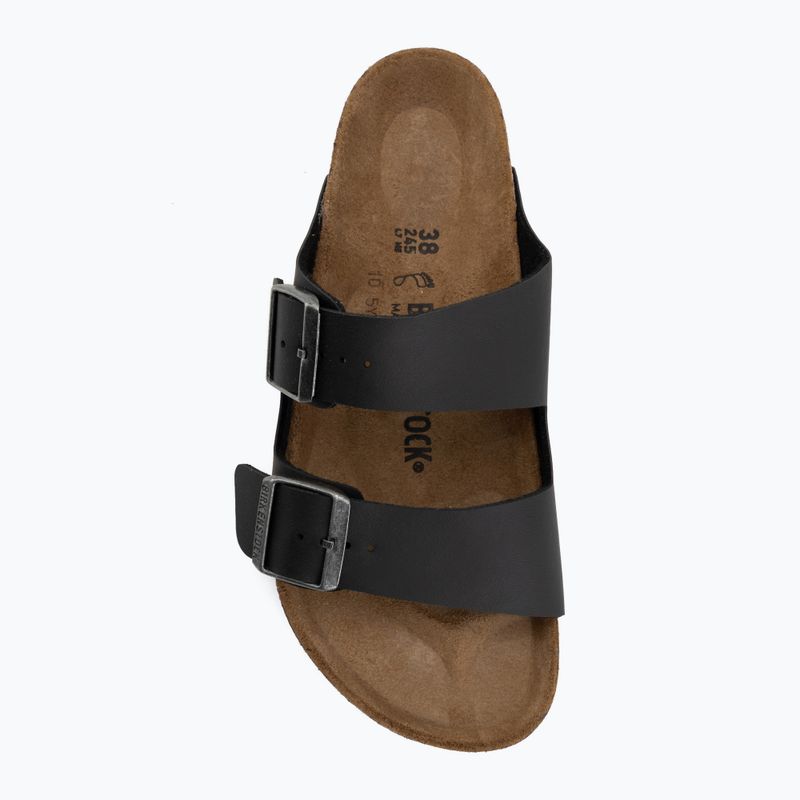 Șlapi BIRKENSTOCK Arizona Birko-Flor black/light gray 5