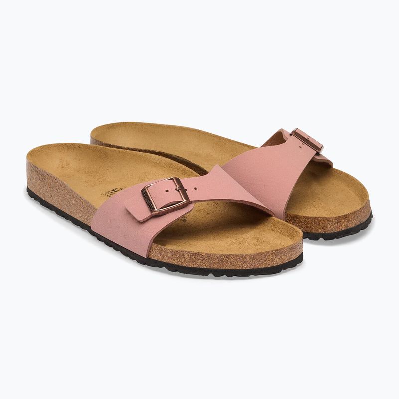 Papuci de damă BIRKENSTOCK Madrid Birkibuc Narrow roz lut 3