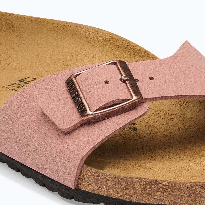 Papuci de damă BIRKENSTOCK Madrid Birkibuc Narrow roz lut 6