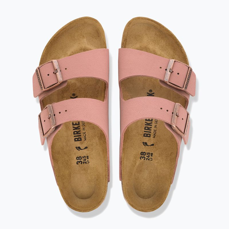 Șlapi BIRKENSTOCK Arizona Birkibuc pink clay 3