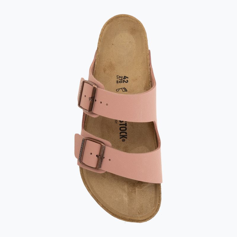 Șlapi BIRKENSTOCK Arizona Birkibuc pink clay 5