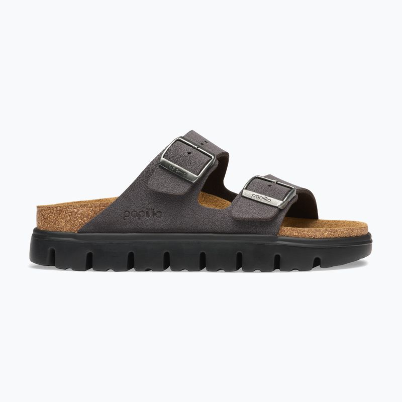Klapki BIRKENSTOCK x Papillio Arizona Chunky Birkibuc Narrow velvet gray 2