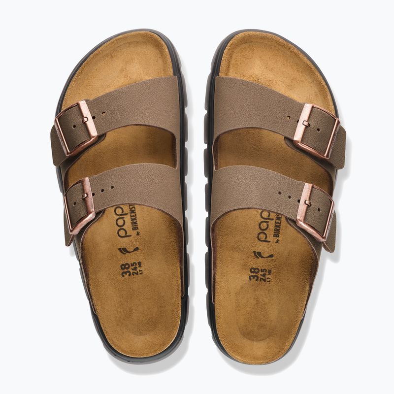 Șlapi BIRKENSTOCK Arizona Chunky Birkibuc mocca 3