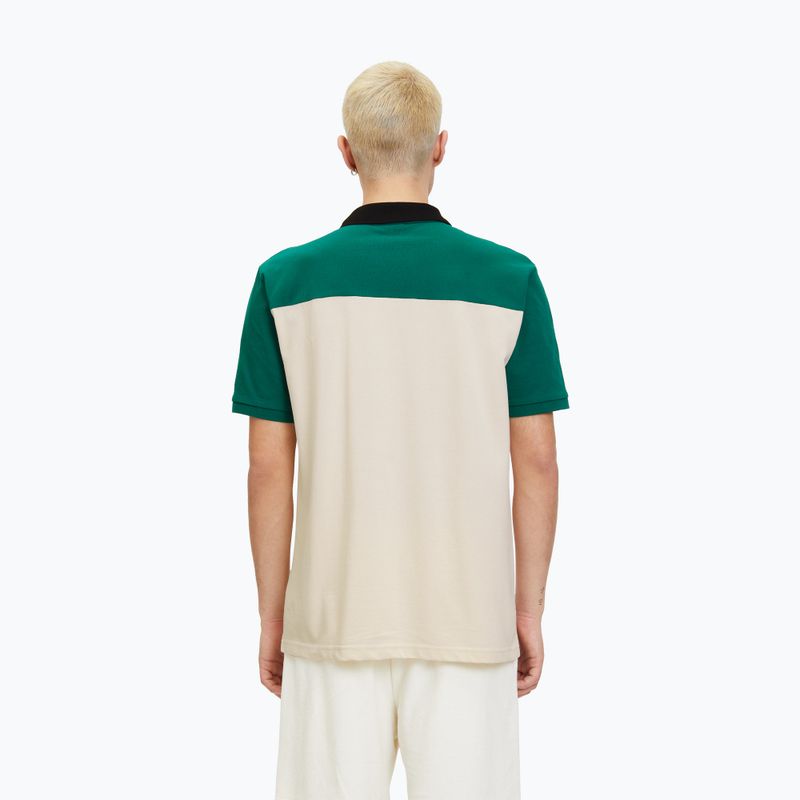 Tricou polo pentru bărbați FILA Lianshan Blocked antique white-aventurine 3