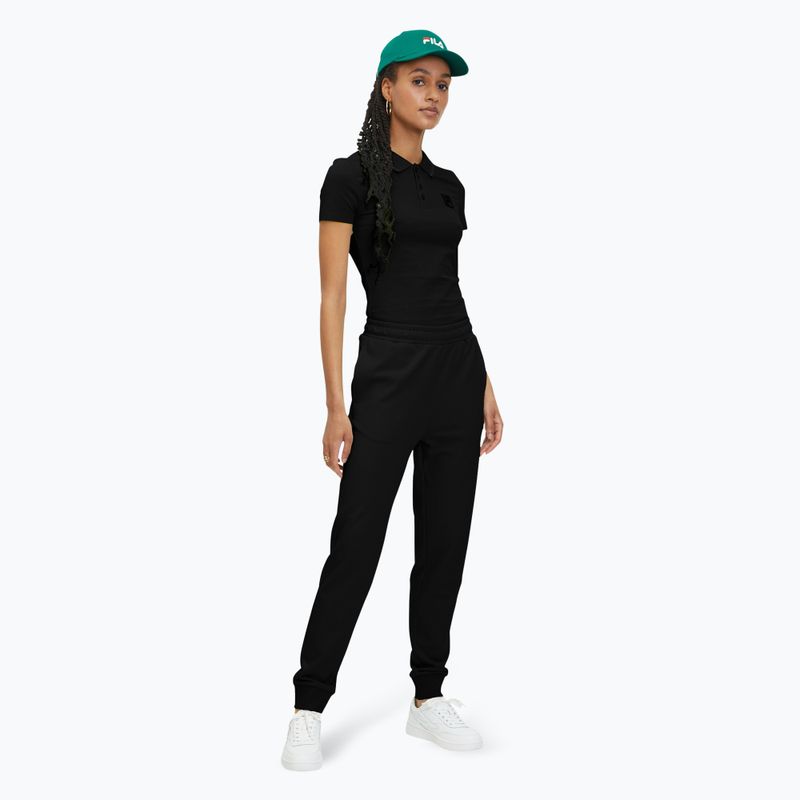 Tricou polo pentru femei FILA Leuben black 2