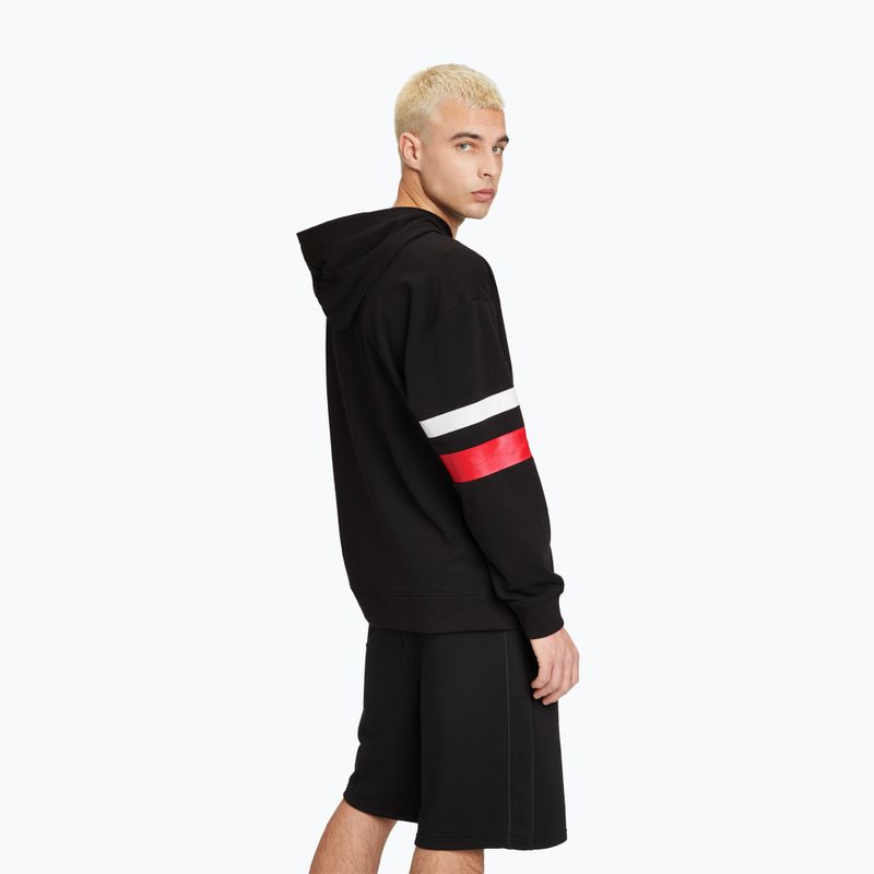 Bluză pentru bărbați FILA Luohe Oversized Hoody black 3