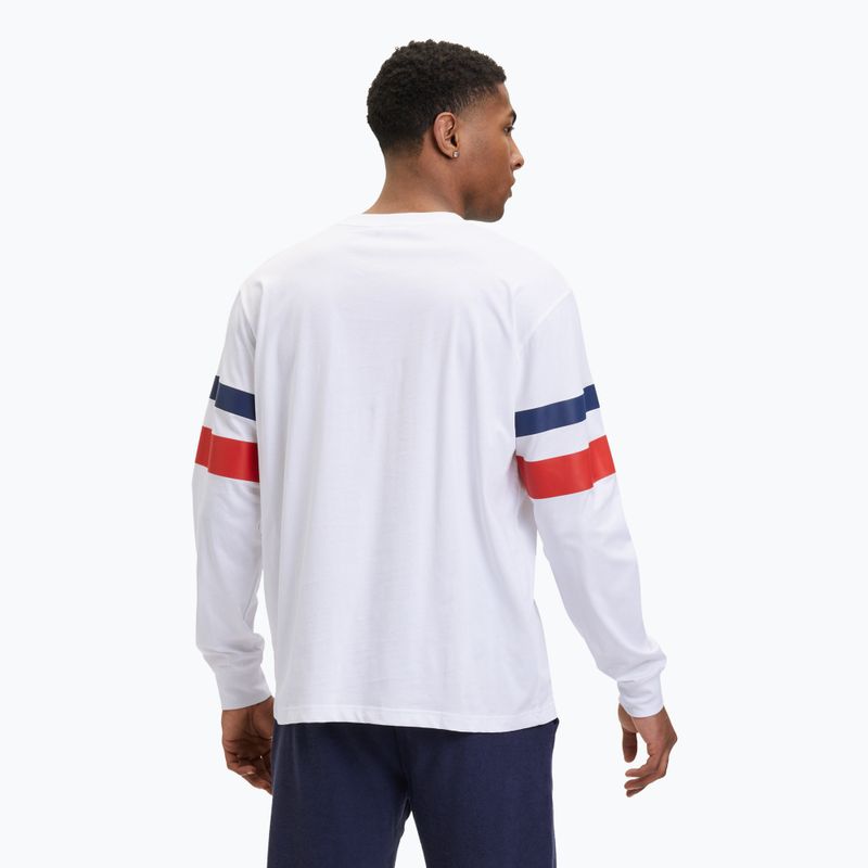 Bluză pentru bărbați FILA Luohe Oversized Crew bright white 3