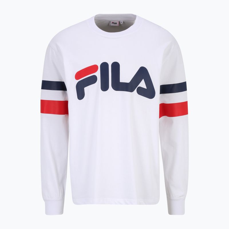 Bluză pentru bărbați FILA Luohe Oversized Crew bright white 5