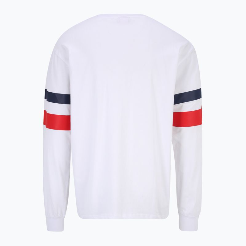 Bluză pentru bărbați FILA Luohe Oversized Crew bright white 6