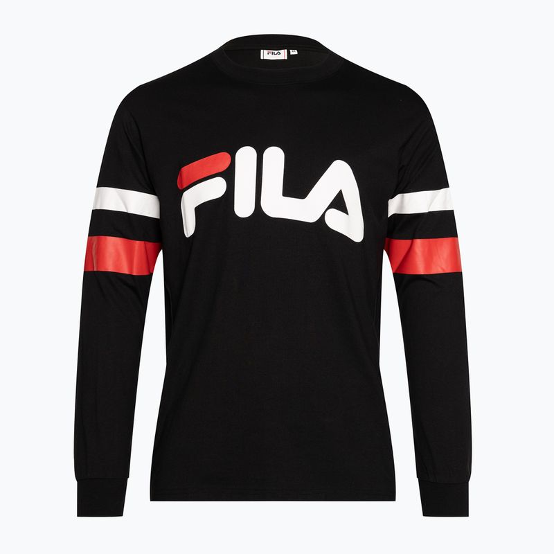 Bluză pentru bărbați FILA Luohe Oversized Crew black 5