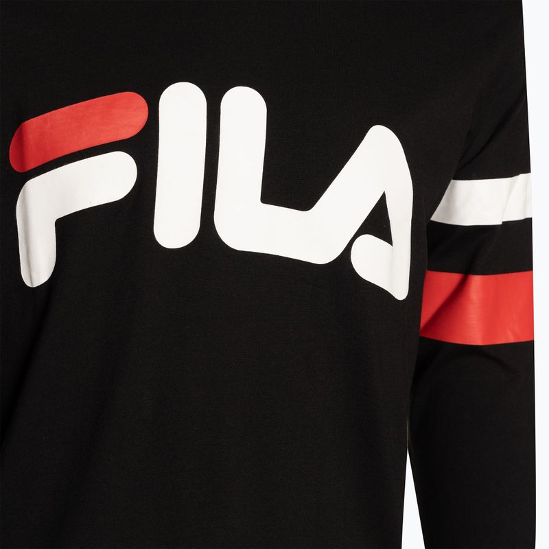 Bluză pentru bărbați FILA Luohe Oversized Crew black 7