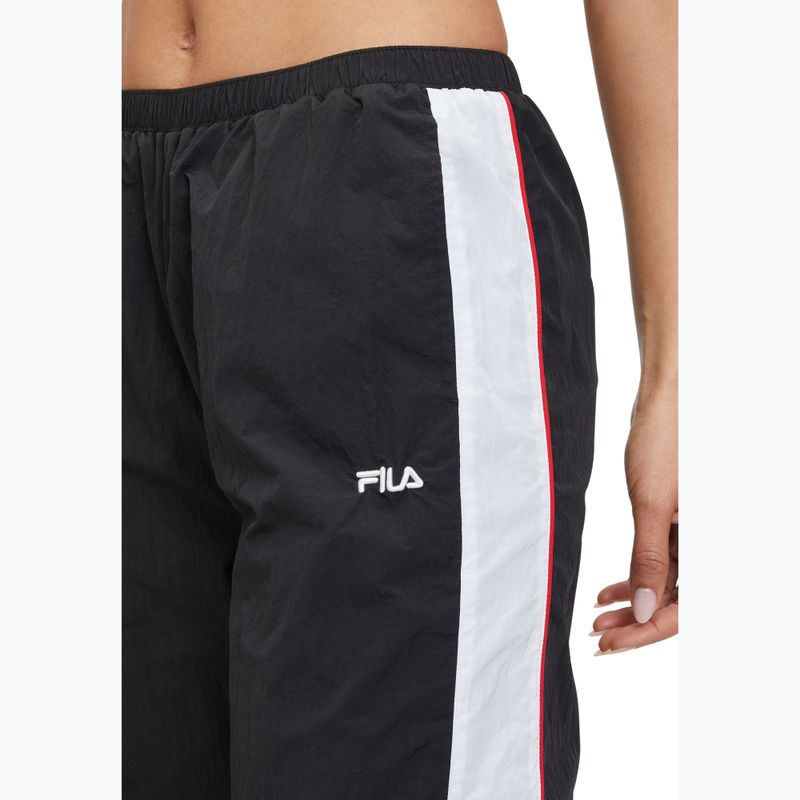 Pantaloni pentru femei FILA Lages black/bright white