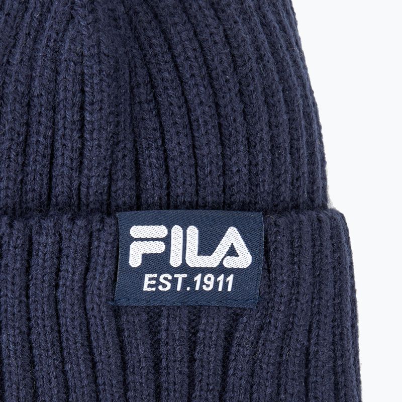 Căciulă de iarnă FILA Butte Fisherman Beanie With Flag Logo 3