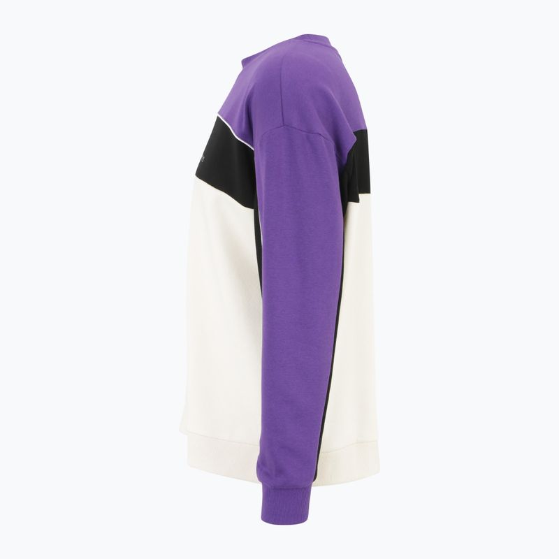 Hanorac pentru bărbați FILA La Paz Crew Sweat hellotrope/antique white/black 3