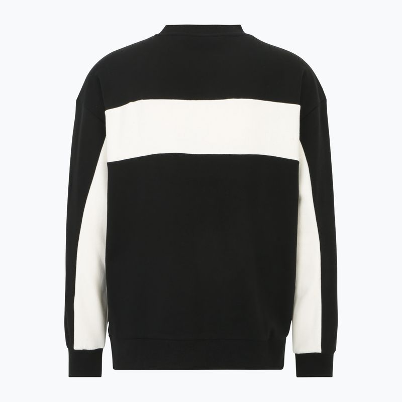 Hanorac pentru bărbați FILA La Paz Crew Sweat black/antique white 2