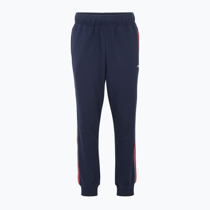 Pantaloni pentru bărbați FILA Latimer Track black iris/true red