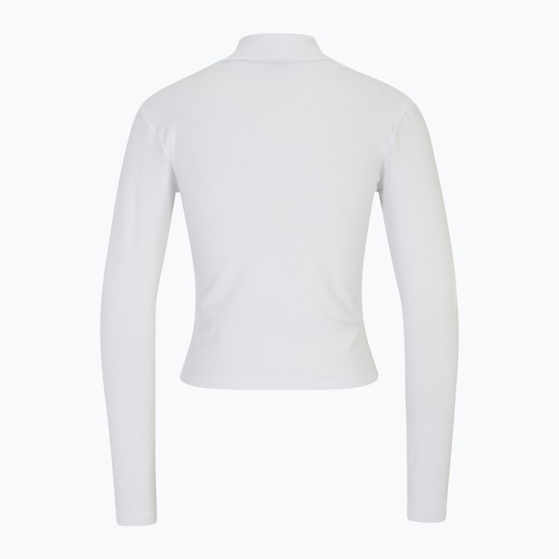 Femei FILA Linnuse Cropped Turtle Neck longsleeve alb strălucitor 2