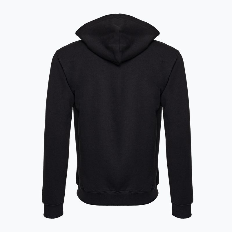 Hanorac FILA Bergede Loose Fit Zip Hoody black 2