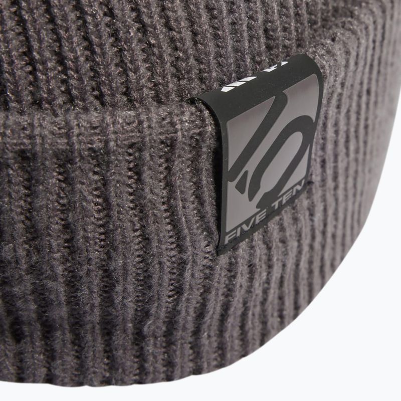 Căciulă de cislism adidas FIVE TEN Beanie charcoal/black/white/red 3