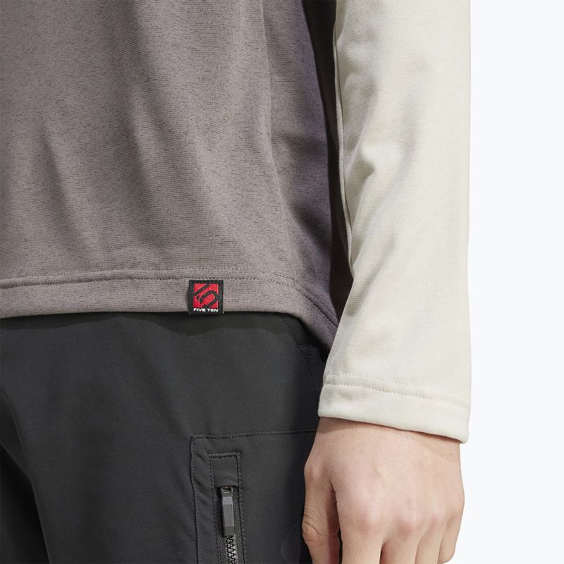 Longsleeve de ciclism pentru bărbați adidas FIVE TEN Long Sleeve Jersey charcoal/putty grey 6