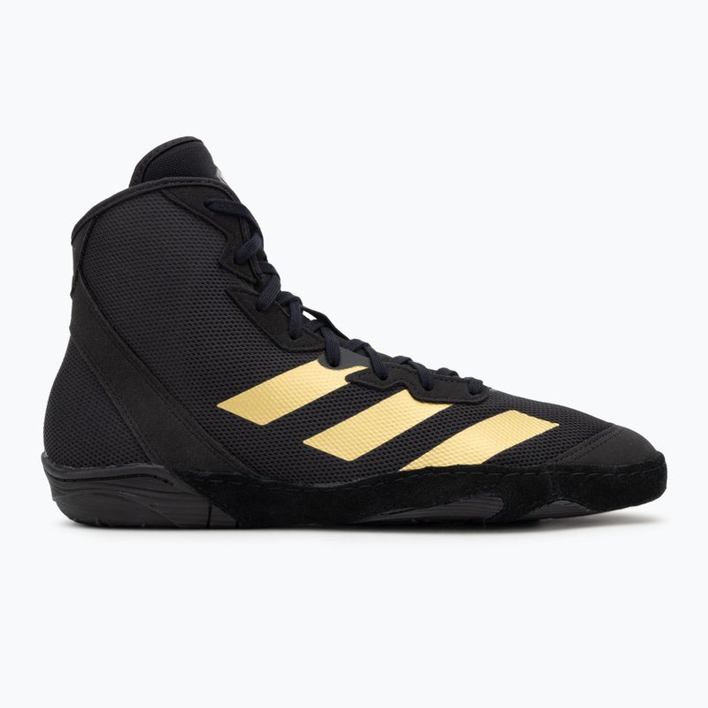 Încălțăminte de lupte adidas Adizero core black/gold metallic 2