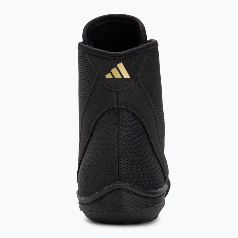 Încălțăminte de lupte adidas Adizero core black/gold metallic 6
