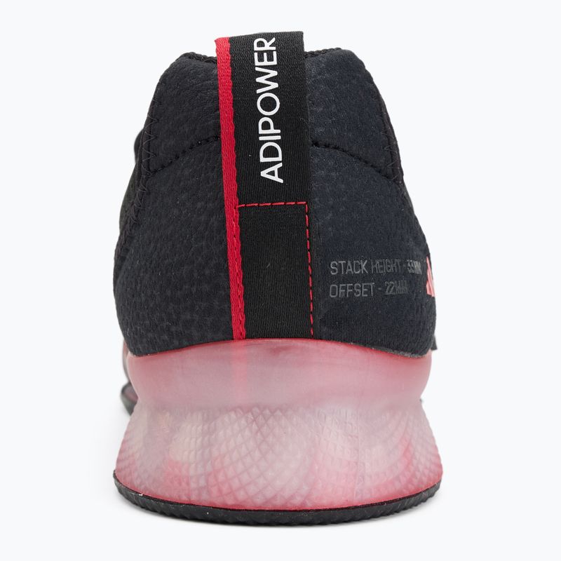 Încălțăminte de ridicare greutăți adidas Adipower Weightlifting III core black 6