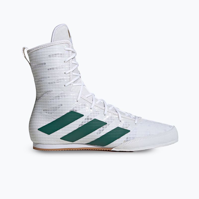 Încălțăminte de box adidas Box Hog 4 cloud white/collegiate green/core black 3